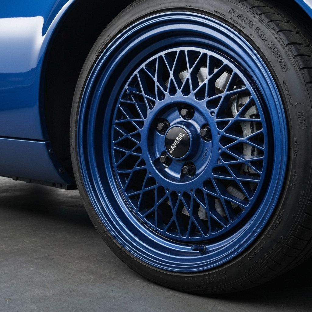 Custom Color: Metallic Blue
